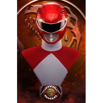 Power Rangers Bust 1/1 Red Ranger PCS Exclusive 63 cm